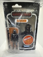 Star Wars Retro Collection Mandalorian Beskar 3.75  Action Figure 2022 Hasbro