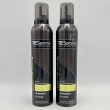 2 TRESemme Extra Firm Control Hair Styling Mousse, Unisex 10.5 oz