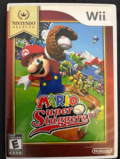 Nintendo Mario Super Sluggers Wii Baseball E NTSC-U/C 2008 Selects
