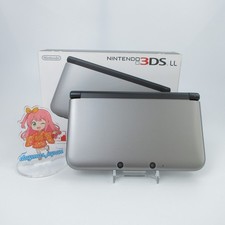   Excellent  Nintendo 3DS LL XL Silver x Black Console Japanese Edition NET1222/0