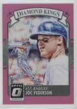 2016 Panini Donruss Optic Diamond Kings Pink Joc Pederson #14 0e7