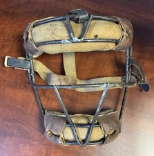 VINTAGE KEN WEL SOFTBALL CATCHERS FACE GUARD MASK 34M RARE