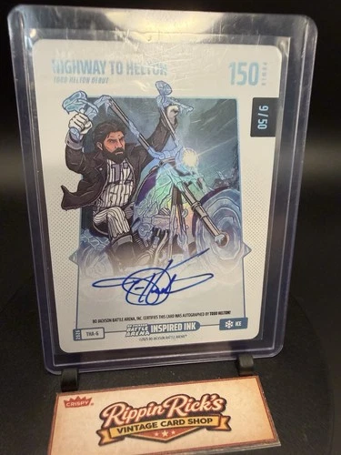 2025 Bo Jackson Battle Arena Todd Helton Inspired Ink Ice Auto /50 Power 150