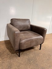 Brown Leather Armchair | Delivery Available