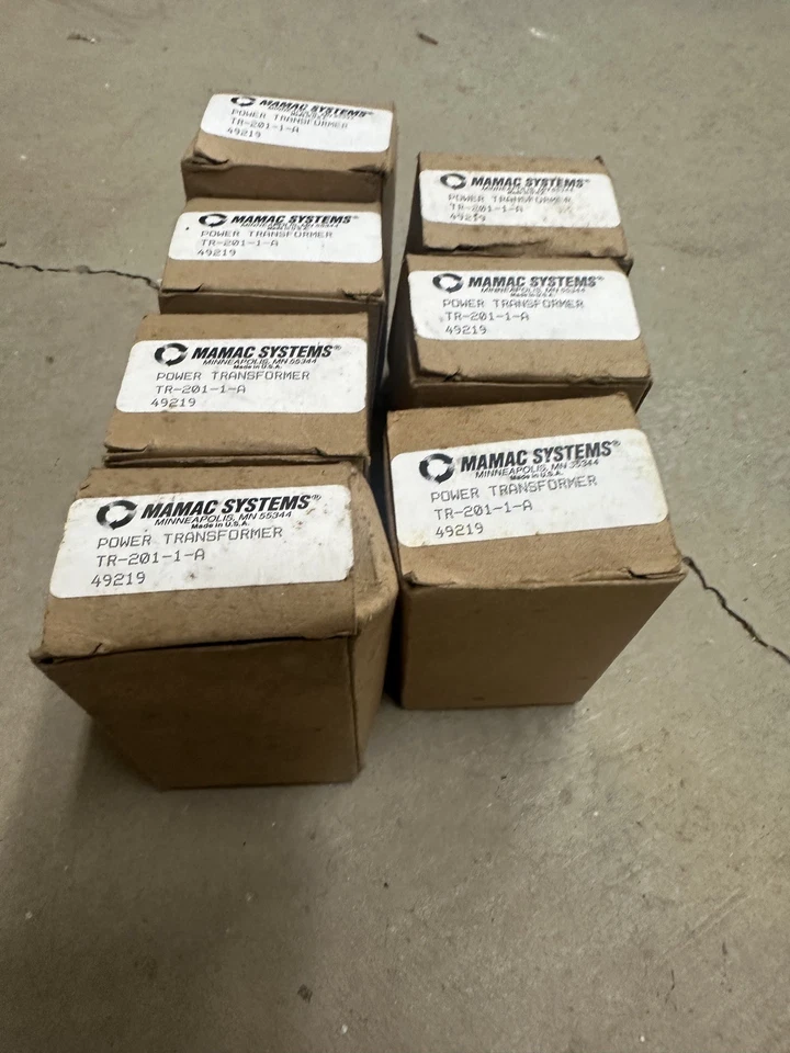 MAMAC Systems Power Transformer TR-201-1-A (Lot of 7) – New in Box - Image 3 of 4