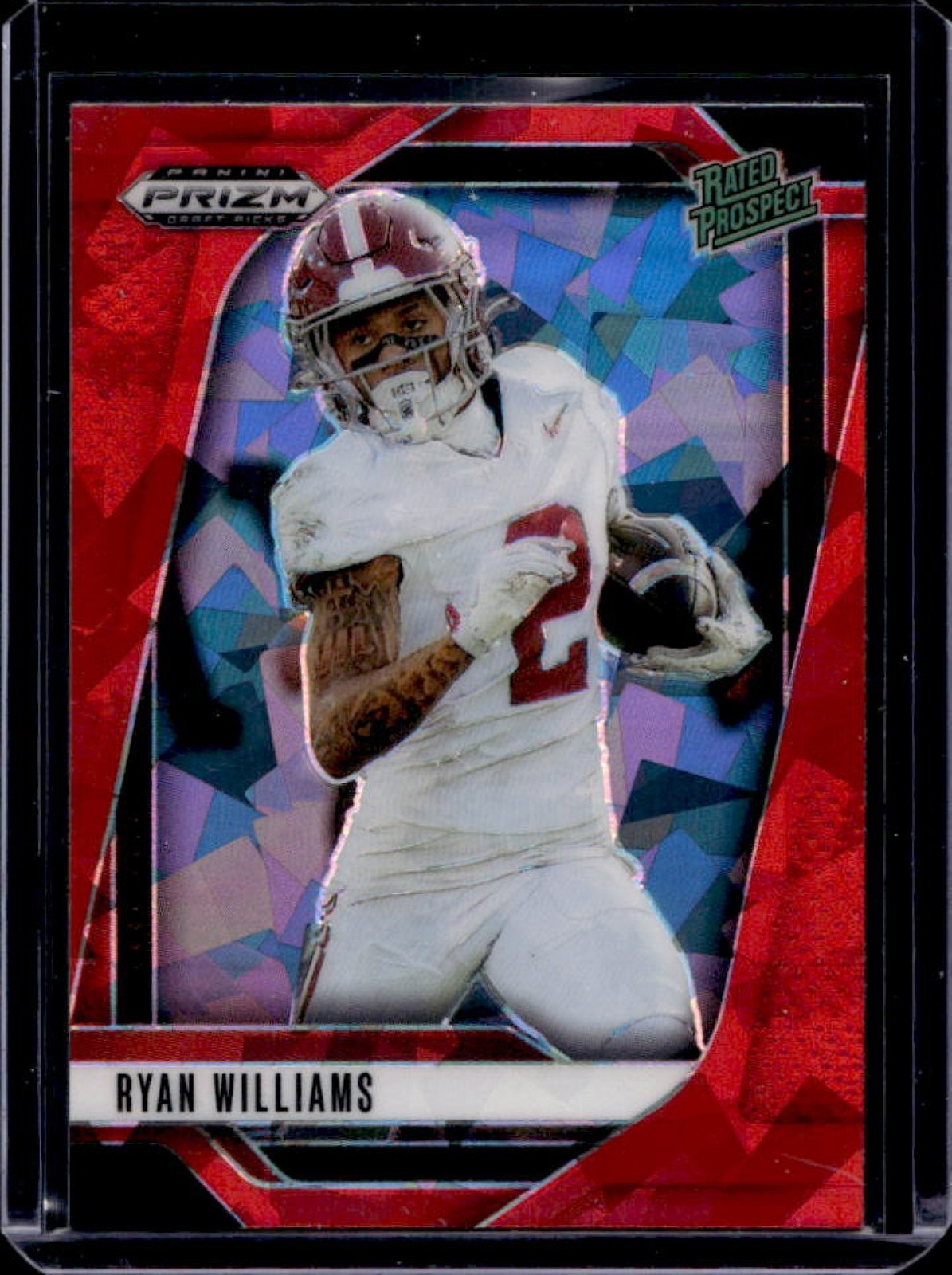 2025 Panini Prizm Draft Picks Ryan Williams Red Ice Rated Prospect #151