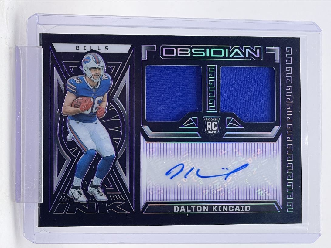 DALTON KINCAID 2023 OBSIDIAN RPA ROOKIE PATCH PURPLE ETCH RC AUTO /75 Q5540