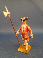 Stadden Sergeant British 32nd Foot Regiment 1750- Vintage "Super" Studio Painted
