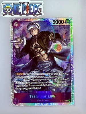 One Piece Card Game🏴‍☠️COLOR: PURPLE ST10-010 TRAFALGAR LAW SR