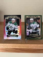 2023 Stature Wyatt Johnston /375 & 2024 Stature Jason Robertson /249