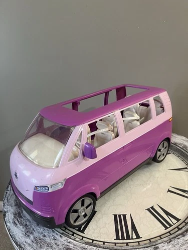 Vintage Volkswagen VW 2002 Mattel Barbie Pink Microbus Van SUV