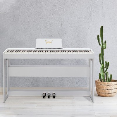 Digitalpiano 88 Tasten Gewichteten mit Ständer + 3-Pedal  + Kopfhörer