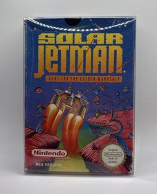 Solar Jetman NES Boxed Nintendo Entertainment System With Box Protector Tested