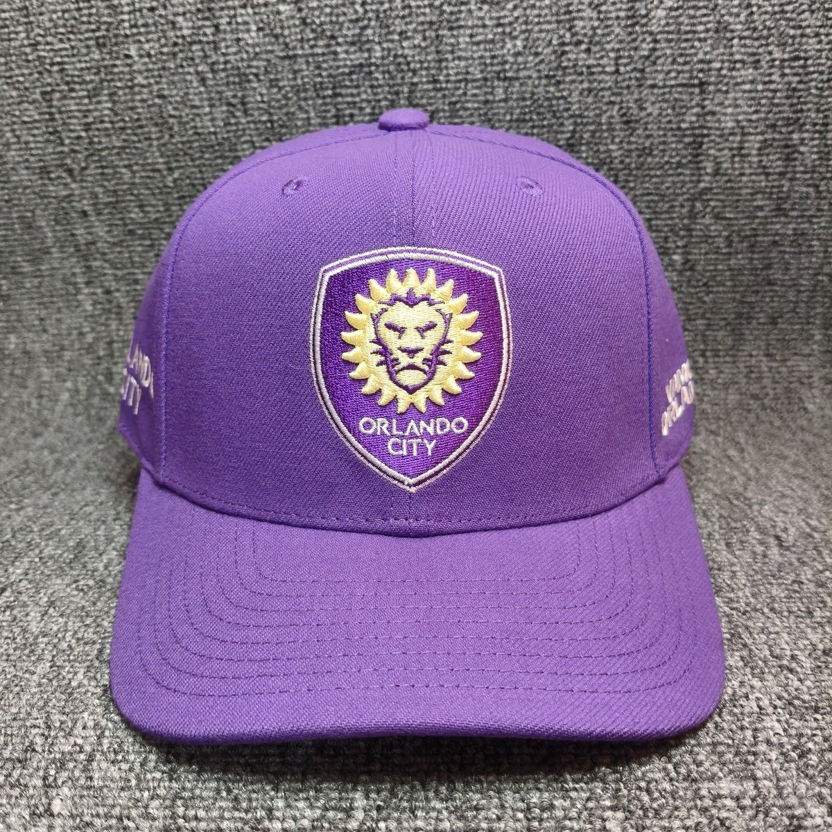 Mitchell & Ness Orlando City SC Purple Snapback Cap MLS Hat OS