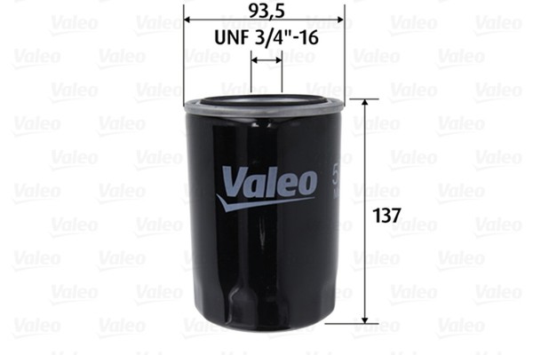 ÖLfilter Valeo 586101 Anschraubfilter FüR Nissan Bluebird Cabstar Datsun Pick UP-image