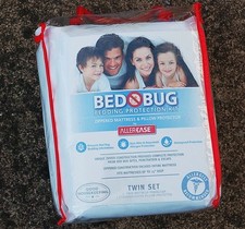 BED BUG BEDDING PROTECTION KIT PROTECTS TWIN ...