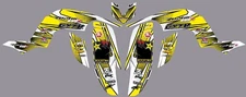 Fits Yamaha Raptor 660  GRAPHICS KIT STICKER DECALS YAMAHA RAPTOR 660