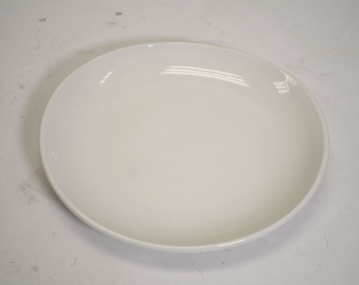 World Tableware OG-2110 Plate 2.0 11.25'' x 10.5'' Porcelain Dinner Plate 12 Pack