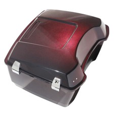 Cherry King Pack Trunk Fit For HarleyTouring Road King Glide 1997-2013