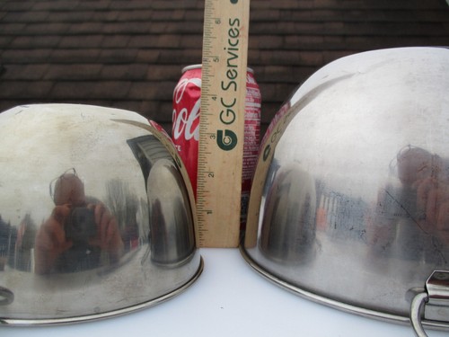 2 VINTAGE REVERE WARE EDELSTAHL RÜHRSCHÜSSELN KOREA/UNGESTEMPELT KLEINE O-RINGE - Bild 15 von 20