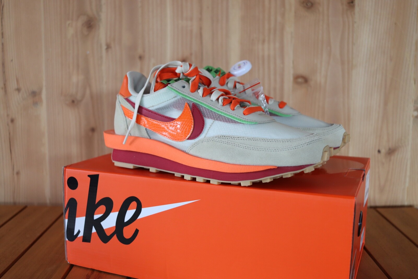 SACAI X NIKE Nike sacai x Clot x LDWaffle 'Net Orange Blaze' SKU: DH1347 100 taglia 11
