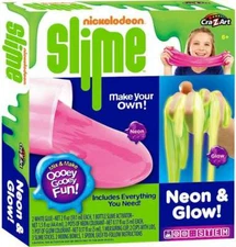 Cra-Z-Art Nickelodeon Glow and Neon Slime Making Kit