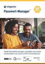 Steganos Passwort-Manager (2025) - 5 Geräte / 1 Jahr / PKC
