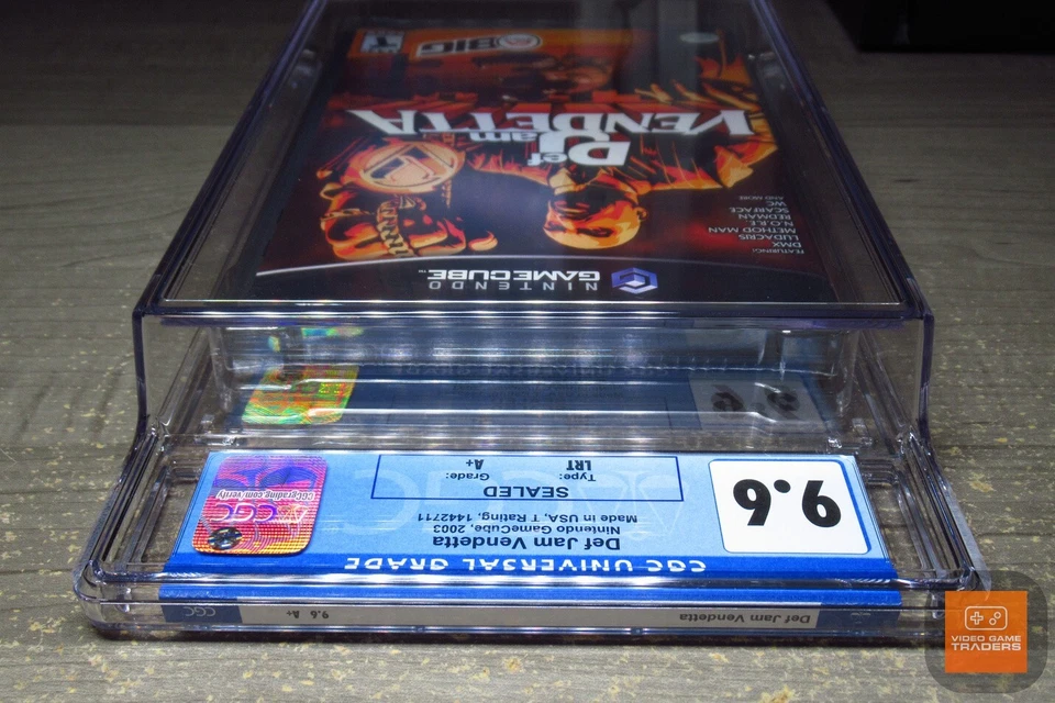 CGC 9.6 A+ - Def Jam Vendetta Black-Label Nintendo GameCube 2003 NEW! - RARE! - Image 4 of 4
