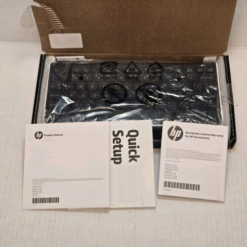 HP Bluetooth Keyboard K4000 Slim Portable Multi-OS Compatible NIB - Picture 3 of 3