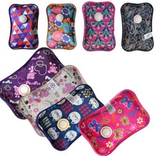 Rechargeable Electric Hot Water Bottle Bed Hand Warmer Massaging Heater Bag Cozy