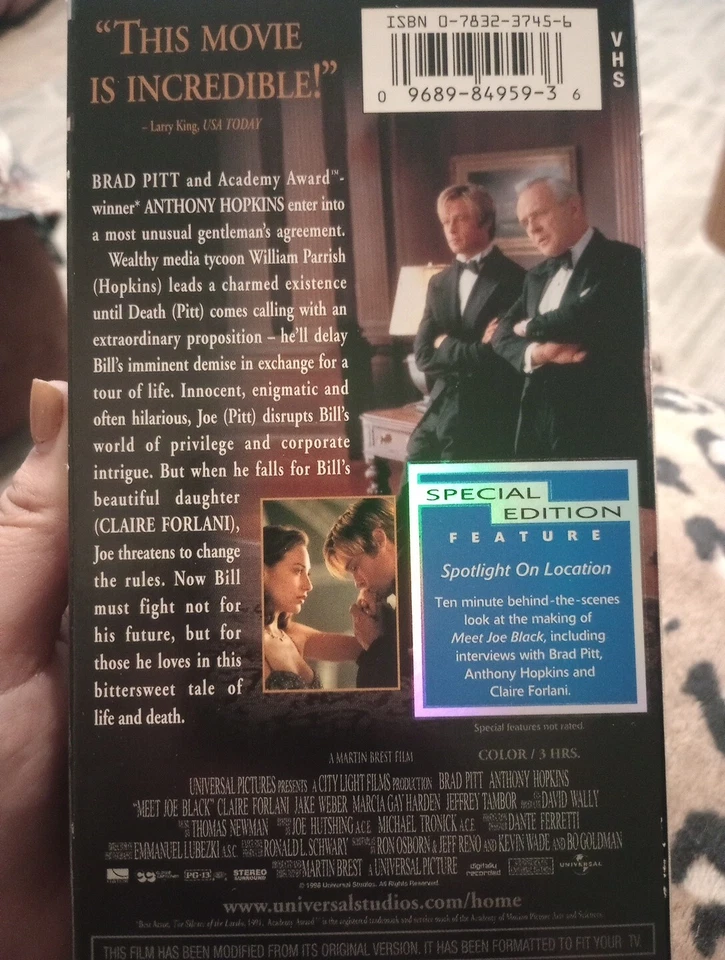 Meet Joe Black - Image 3 of 3