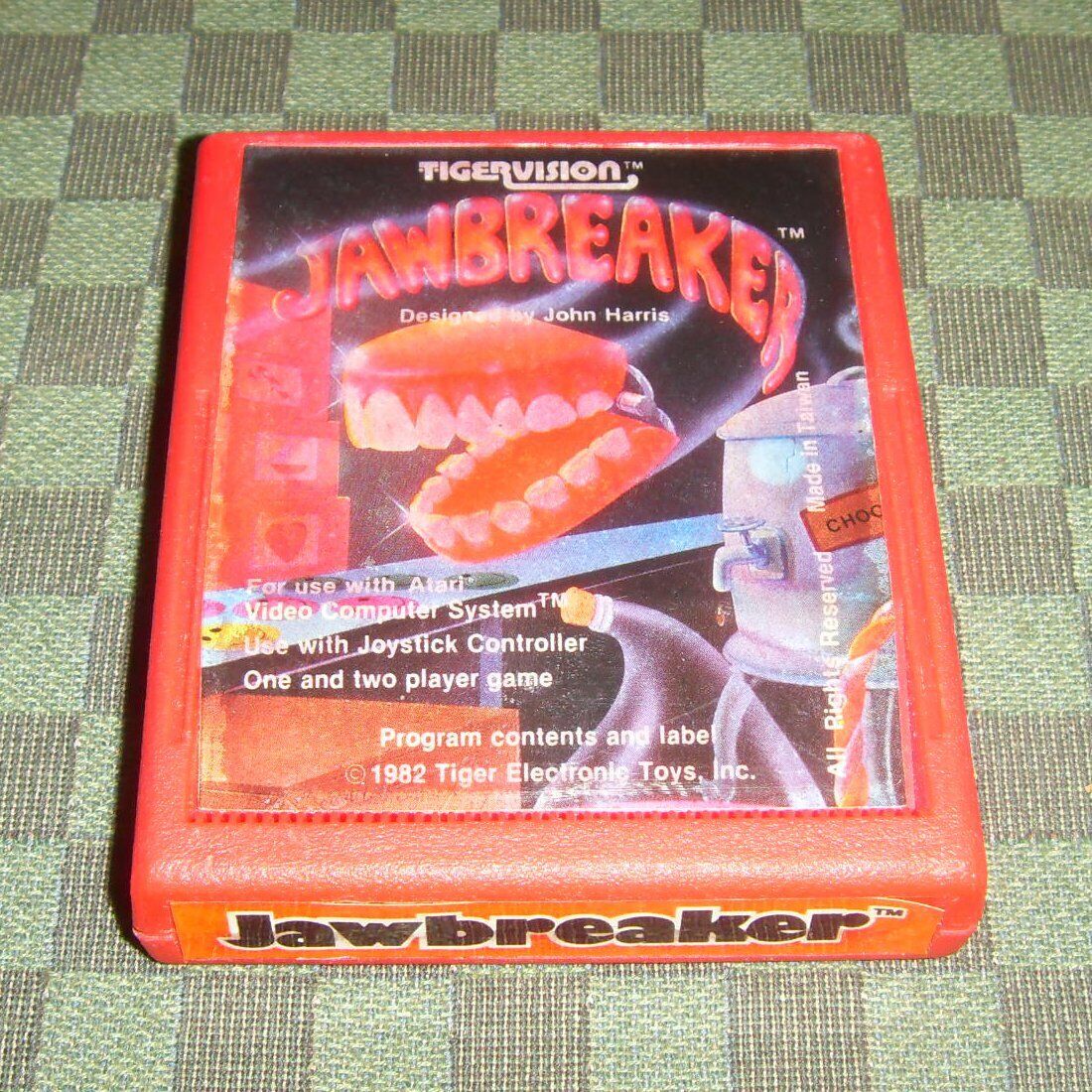 QUASI NEUF : Jawbreaker pour Atari 2600 VCS Pal / Sécam Tigervision
