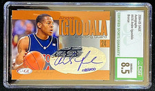 SP /200 ANDRE IGUODALA 2004-05 SAGE AUTO RC BRONZE ROOKIE CSG 8.5 NMMT+ G2893
