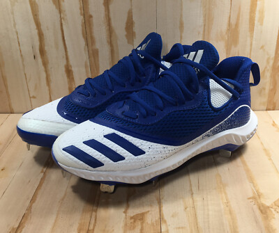 Adidas Icon V Bounce Baseball Cleats Blue White G28266 Men's Size 7 237