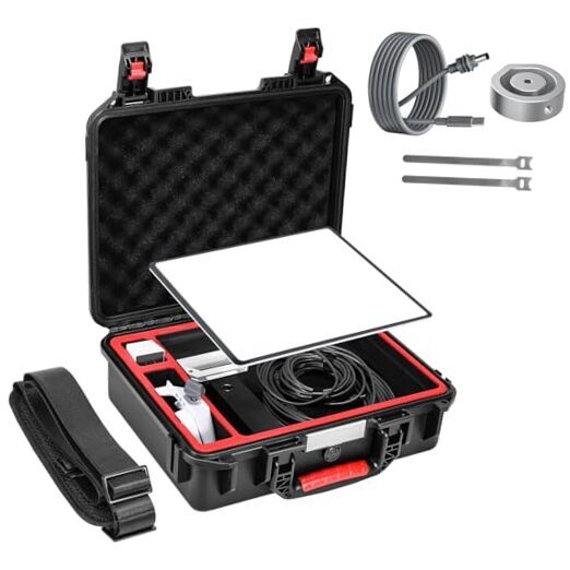 Waterproof Hard Case Kit for Starlink Mini Accessories,Travel Carrying Case