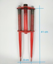 Forcella per Bici Cross vintage anni '70 tipo Roma sport saltafoss Rosso -63A