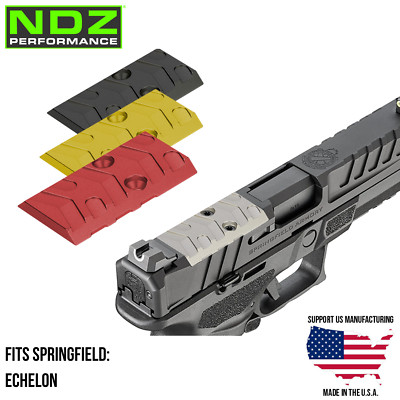 NDZ Springfield Echelon Optic Slide Cover Plate VIS Aluminum Aspis Cut