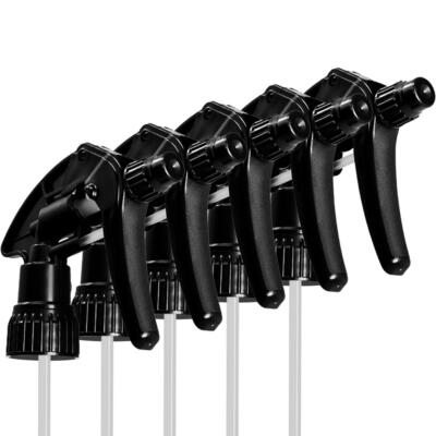 5x Sprühkopf Canyon Trigger 260 mm, Sprühaufsatz für 28/410 Gewinde Flaschen