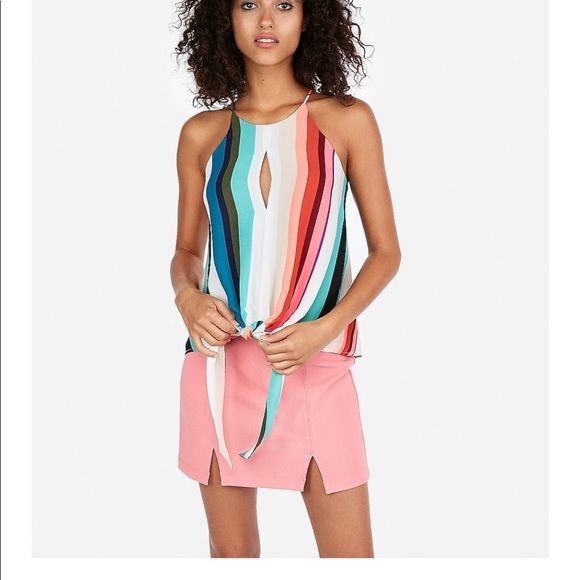 express high neck tank