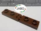 (N9/14) LEGO Hinged Hinge 4275b + 4276b Brown Train Knights Pirates Space