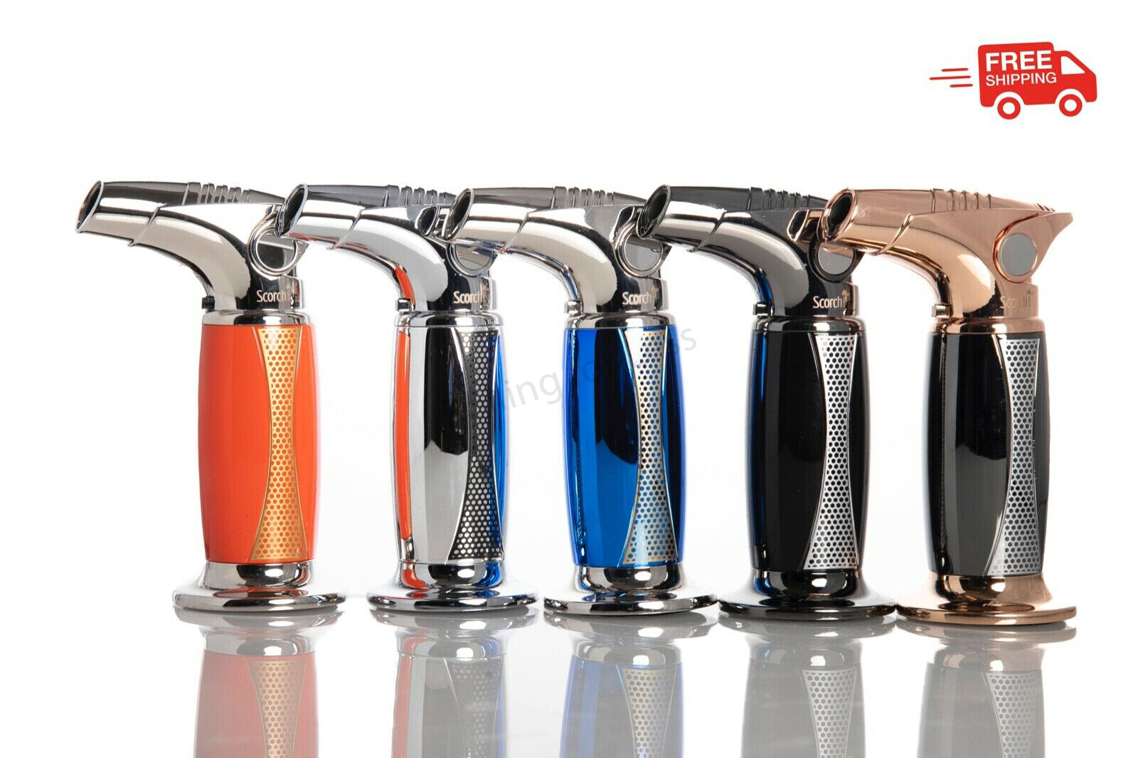 Scorch Torch 45º Degree Smooth Curve Single Flame Torch Lighter