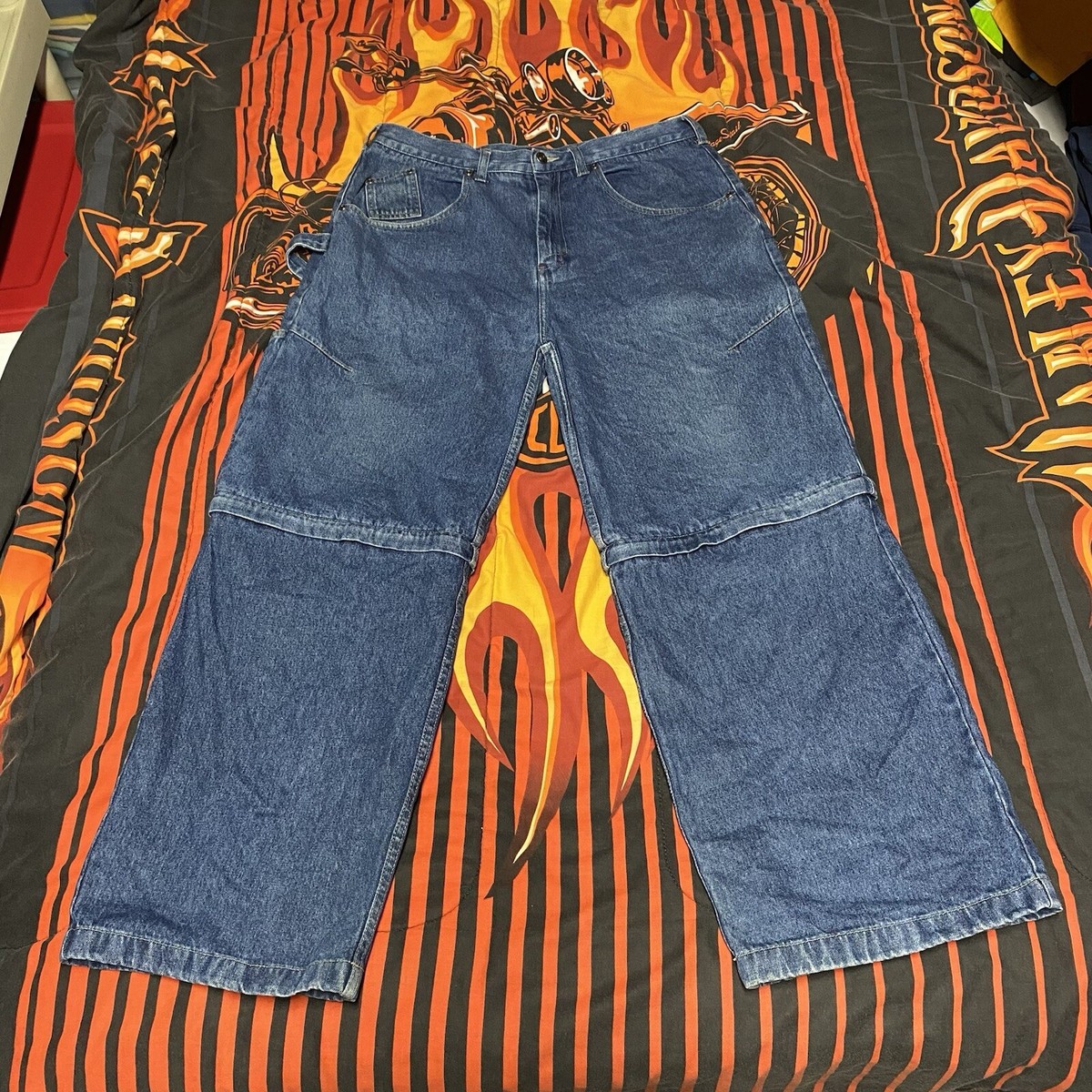 RARE 90s Zip Off Convertible Skater Jeans Y2K Skate Hiphop RARE 90s Zip Off Convertible Skater Jeans Y2K Skate Hiphop