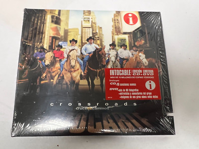 Intocable Sticker Intocable CD + DVD Digipak Crossroads Cruce de Caminos w/Hype Sticker ...