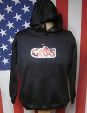 CLEVELAND CAVALIERS youth lrg hoodie Cavs distressed logo NBA hooded sweatshirt