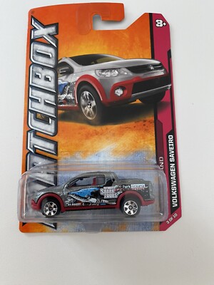 Matchbox 2011 Volkswagen Saveiro Cross Ultimate Shark Tours 2012 Silver/Red New