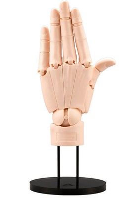ARTIST SUPPORT ITEM Takahiro Kagami HAND MODEL/L PALE ORANGE Action Figure
