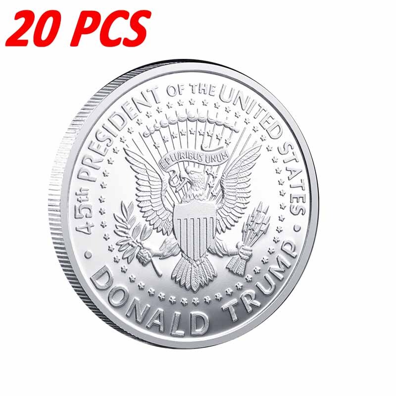 20PCS Challenge EAGLE Commemorative US LIBERTY 2023 President Donald Trump Coin