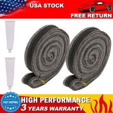 2 SET DC97-14849E Dryer Drum Seal Gasket Felt DC97-07618A w/ Hi-temp Adhesive