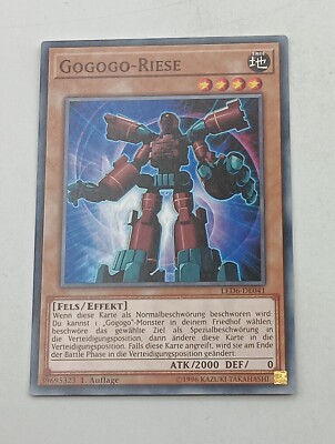 Yu-Gi-Oh Einzelkarte Gogogo-Riese bespielt
