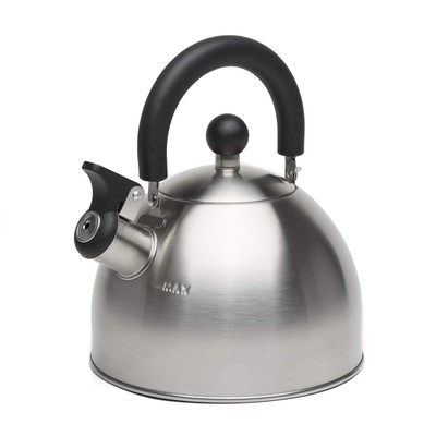 Primula Stewart Whistling Stovetop Tea Kettle Food Grade Stainless Steel Hot ...